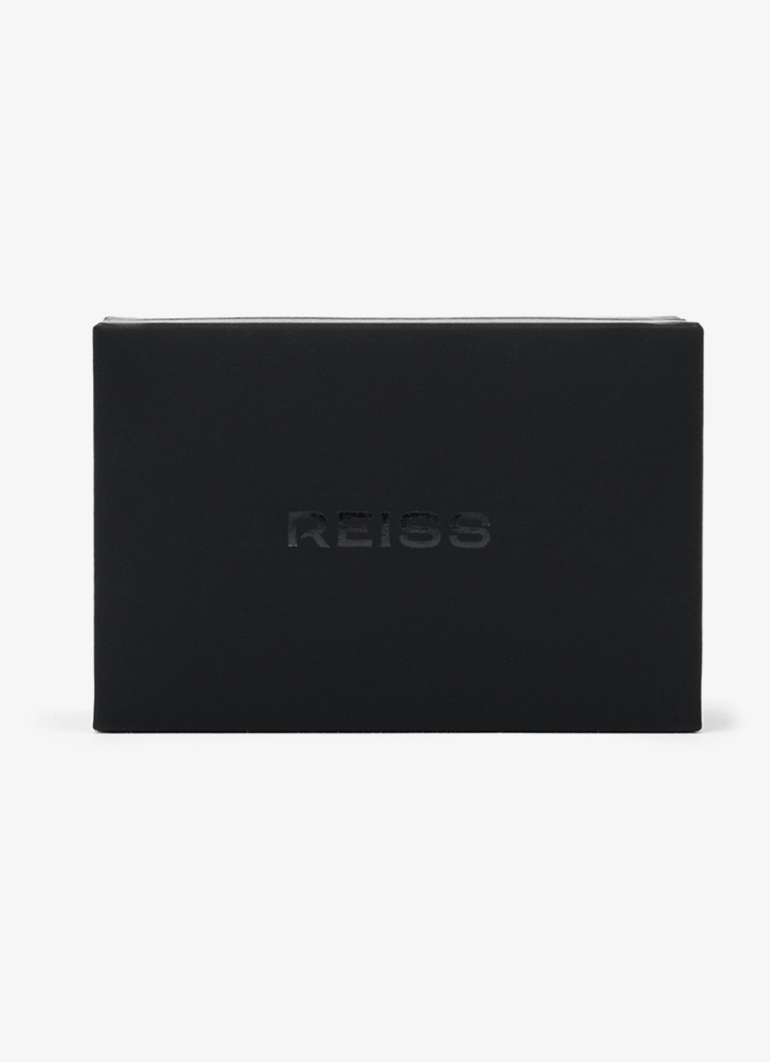 Reiss Ripley manchetknopen met logo - detail 3 zilver