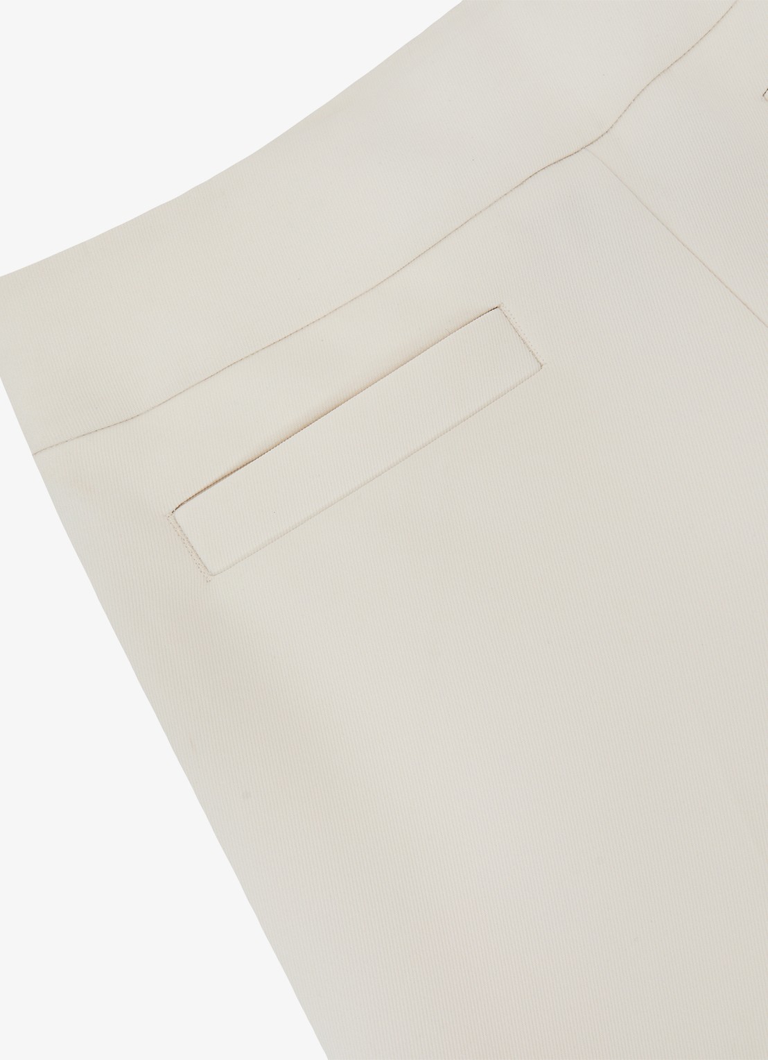 Reiss Rosemary high waist straight fit pantalon - detail 5 creme