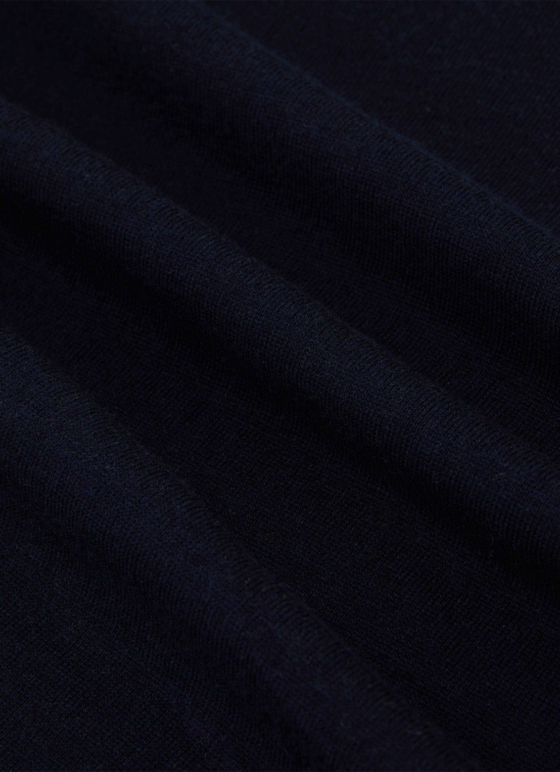 Reiss Sadie fijngebreide pullover in merino wolblend - detail 4 blauw