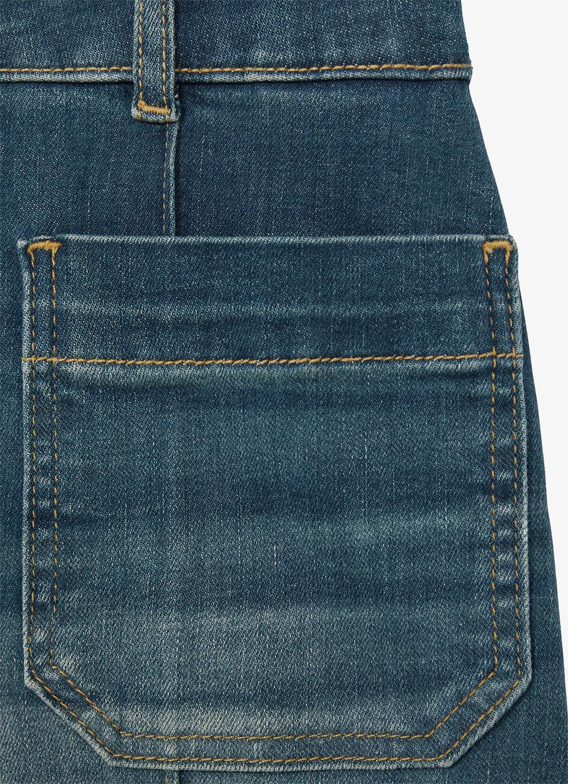 Reiss Sakura high waist flared jeans  - detail 2 indigo