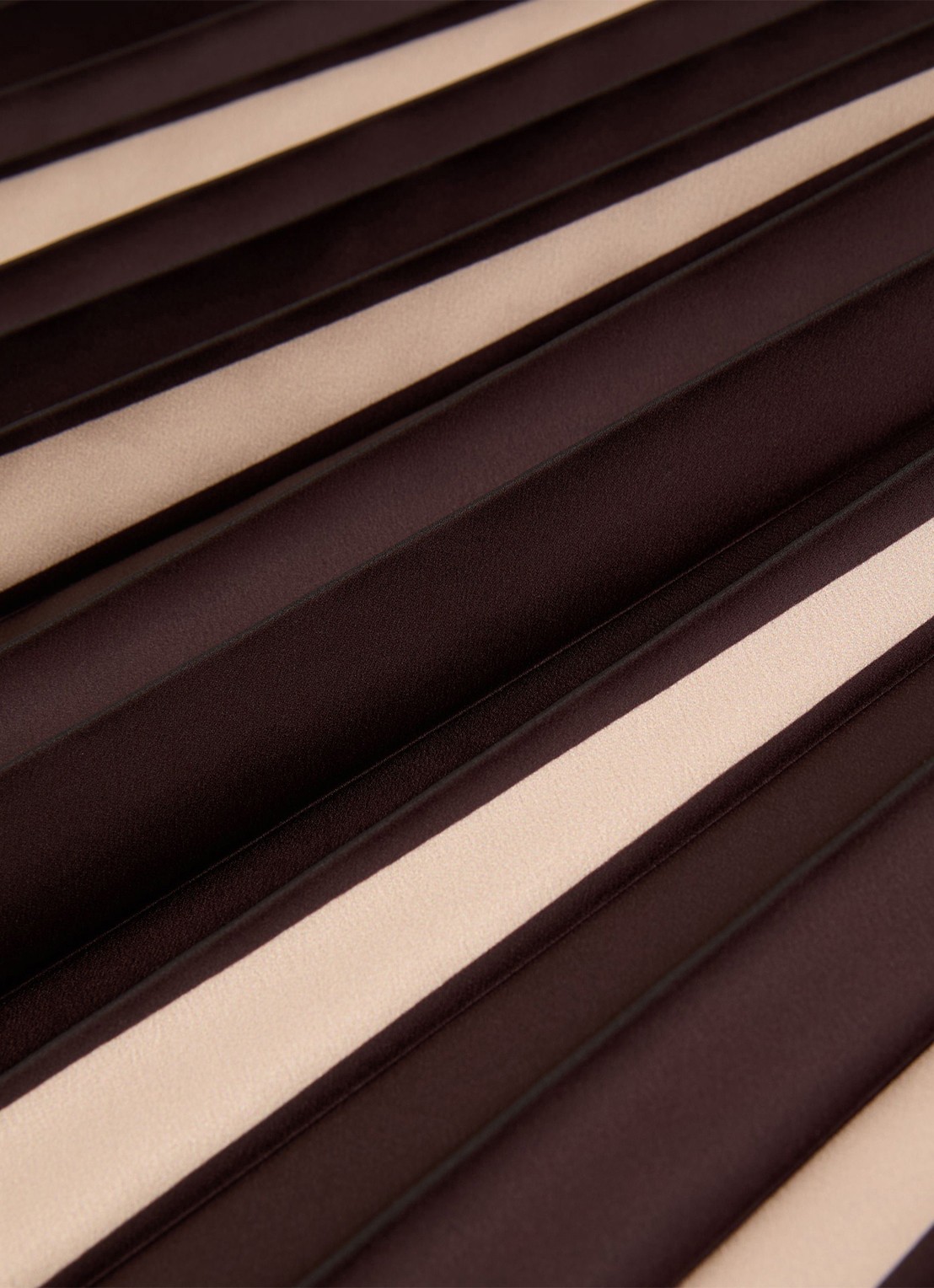 Reiss Serena midi rok met plooien - detail 4 aubergine