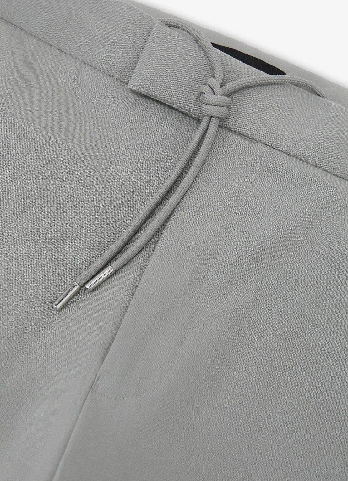 Reiss Slim fit pantalon met steekzakken - detail 5 grijs