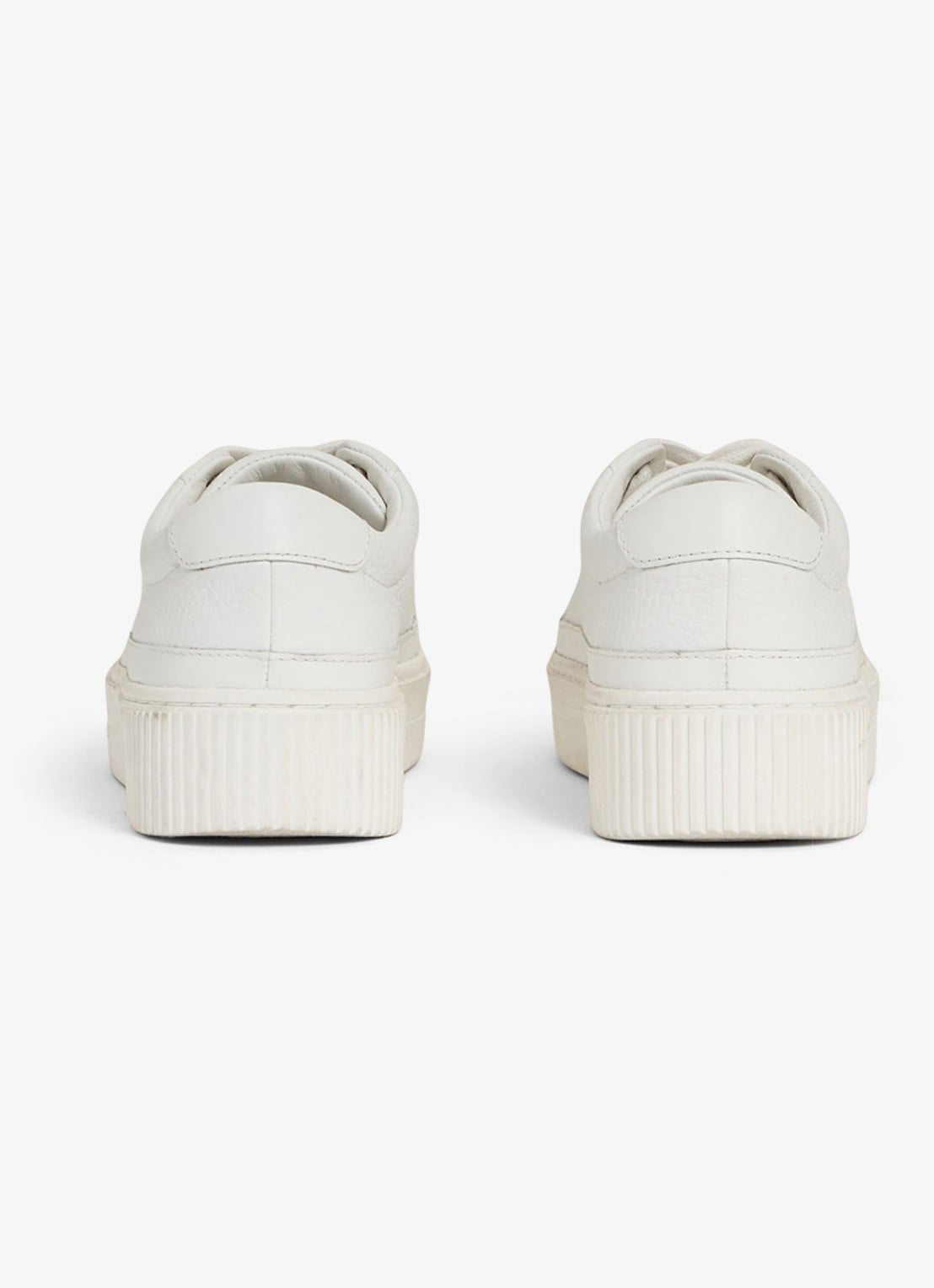 Reiss Sneaker met logo - achterkant 5 wit