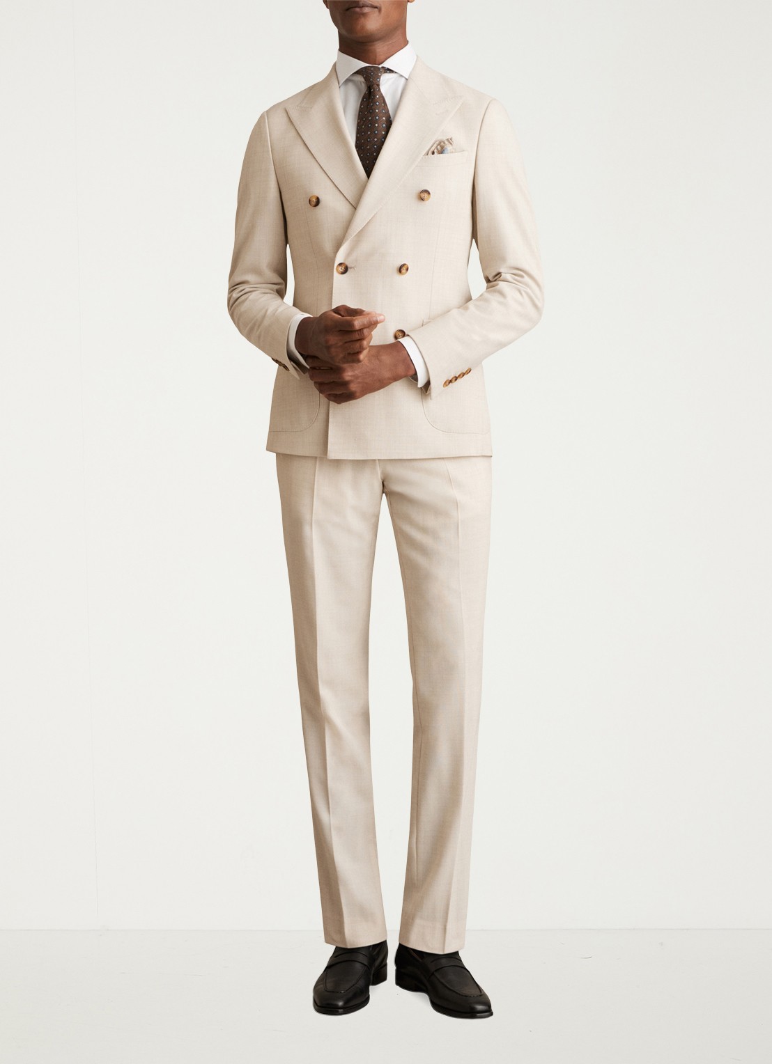 Reiss Storm slim fit overhemd  - voorkant 2 wit