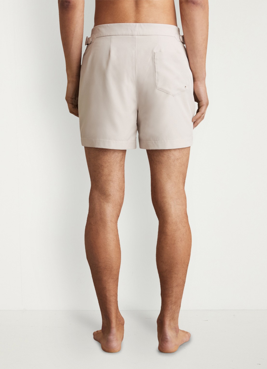 Reiss SUN Side-Adjuster Swim Shorts - achterkant 3 gebroken wit