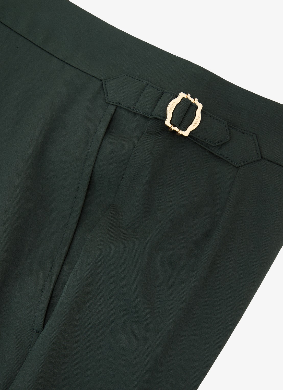 Reiss Sun zwemshort met steekzakken  - detail 3 donkergroen
