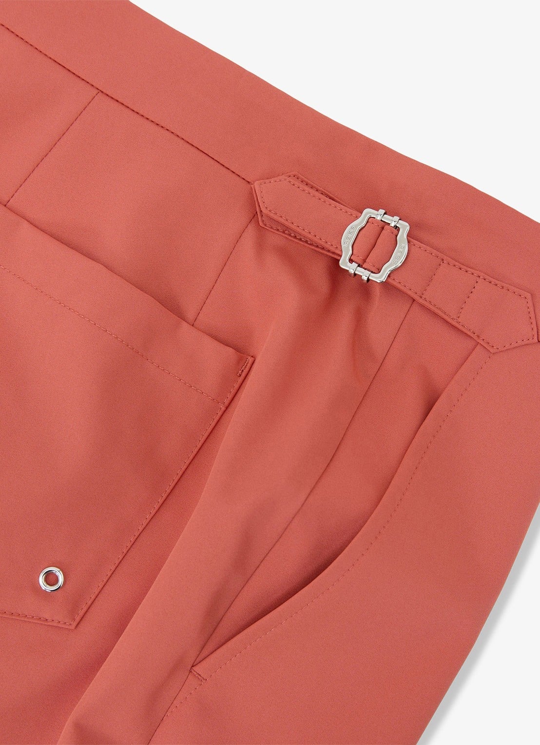 Reiss Sun zwemshort met steekzakken - detail 3 oranje