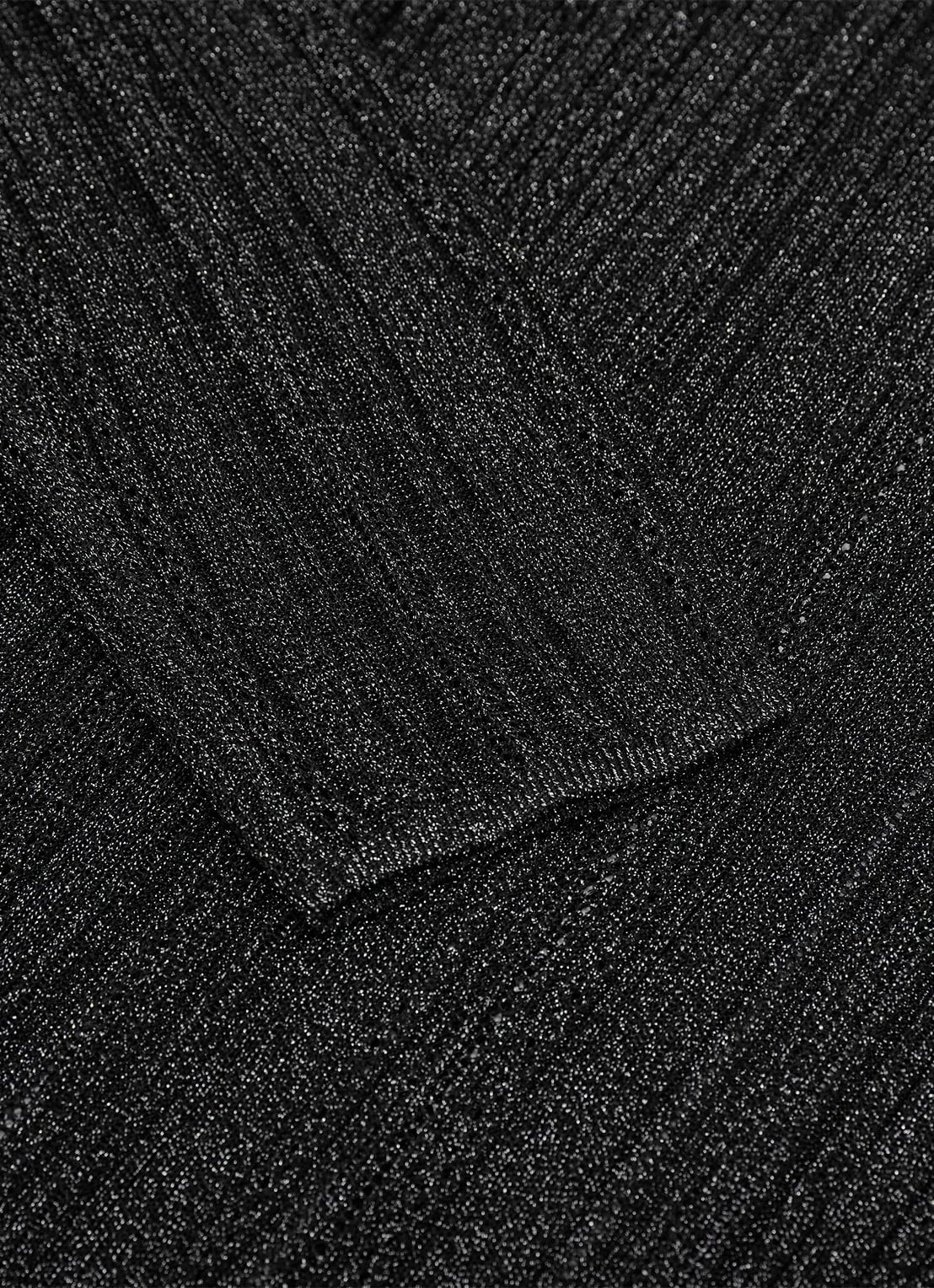 Reiss Sutton semi-transparante coltrui met lurex - detail 6 antraciet