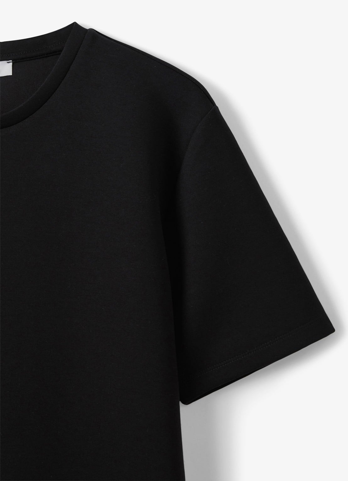 Reiss T-shirt van scuba - detail 3 black / zwart