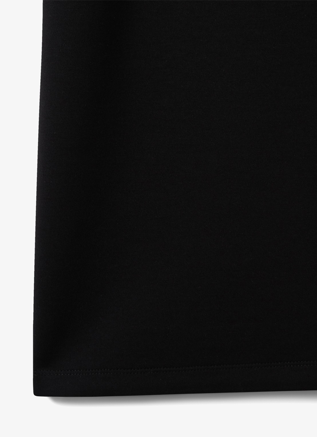 Reiss T-shirt van scuba - detail 4 black / zwart