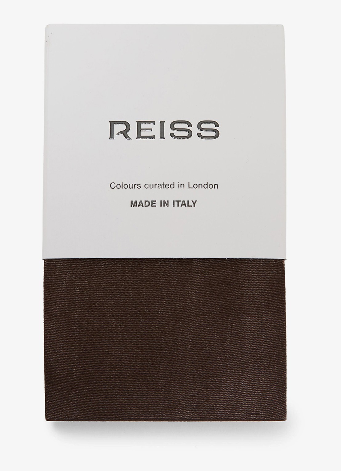 Reiss Talitha panty van 40 denier - voorkant chocoladebruin