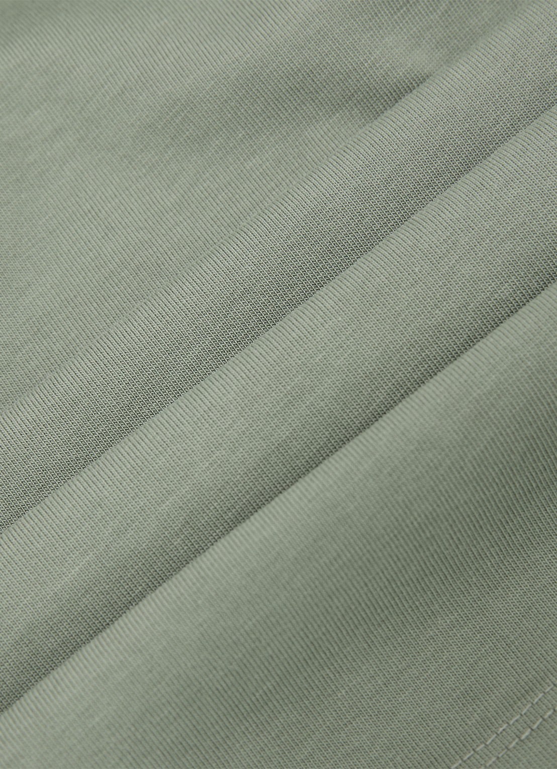 Reiss TATE Cotton Pigment-Dyed Relaxed-Fit T-Shirt - detail 6 groen