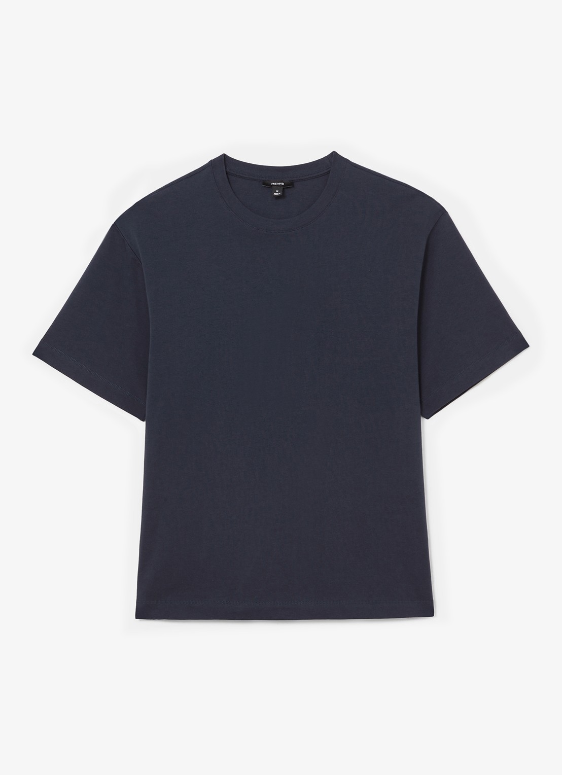 Reiss Tate T-shirt met ronde hals - voorkant navy / blauw