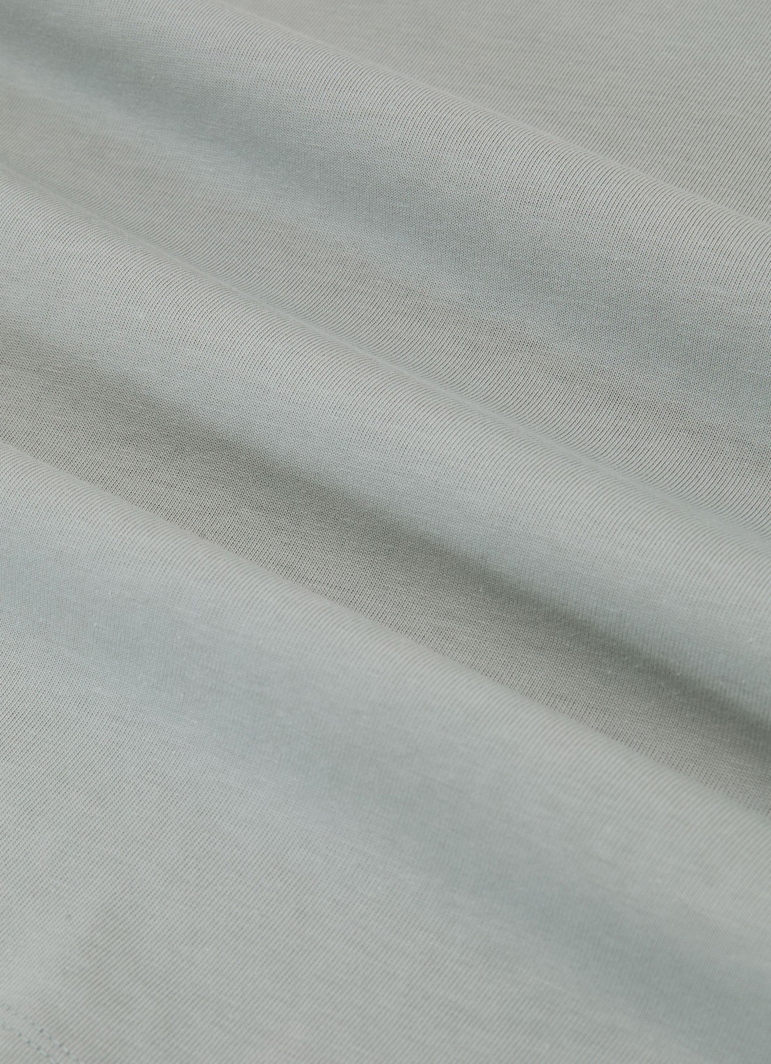 Reiss Tate T-shirt met stretch - detail 4 lichtblauw