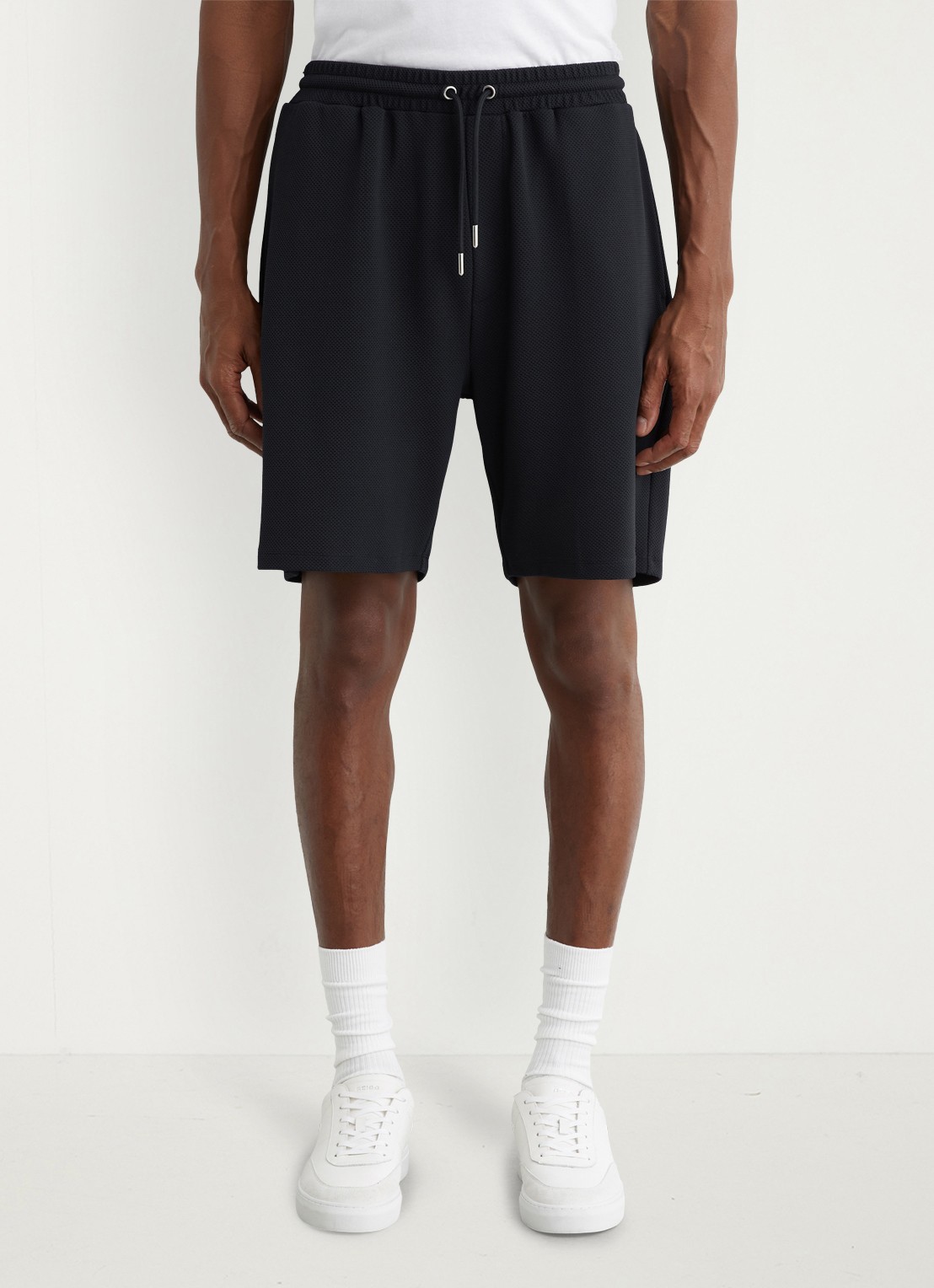 Reiss Tavolla korte broek met steekzakken - detail 3 donkerblauw