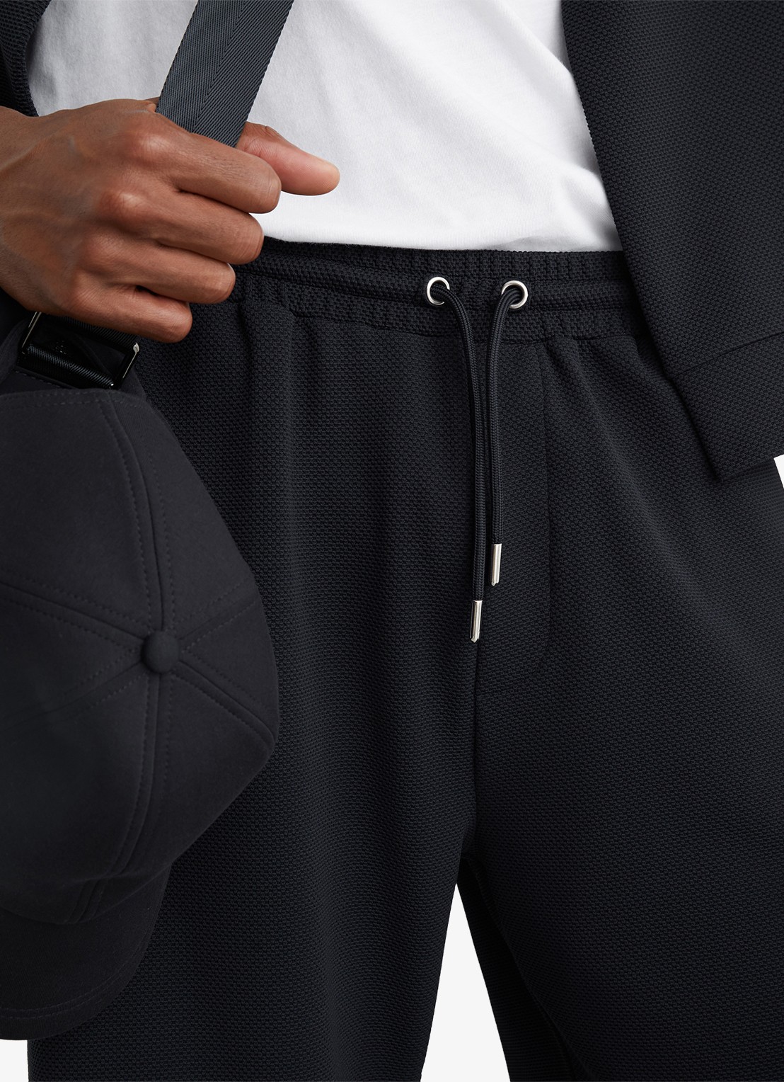 Reiss Tavolla korte broek met steekzakken - detail 4 donkerblauw
