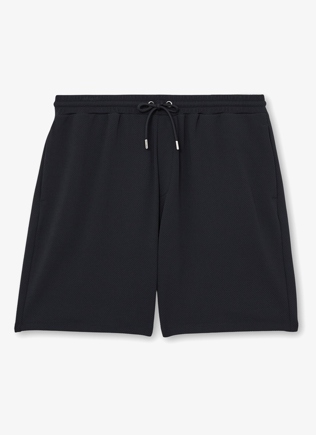 Reiss Tavolla korte broek met steekzakken - voorkant donkerblauw