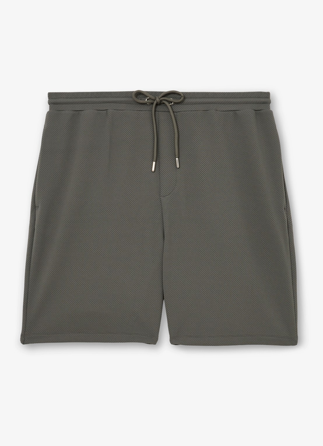 Reiss Tavolla korte broek met steekzakken - voorkant groen