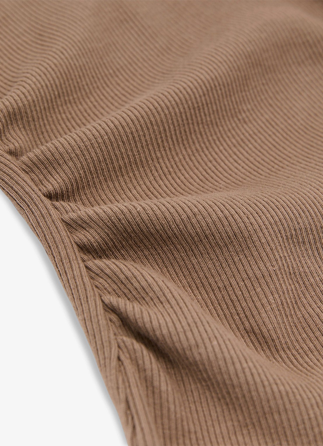 Reiss Thena top met V-hals - detail 5 beige