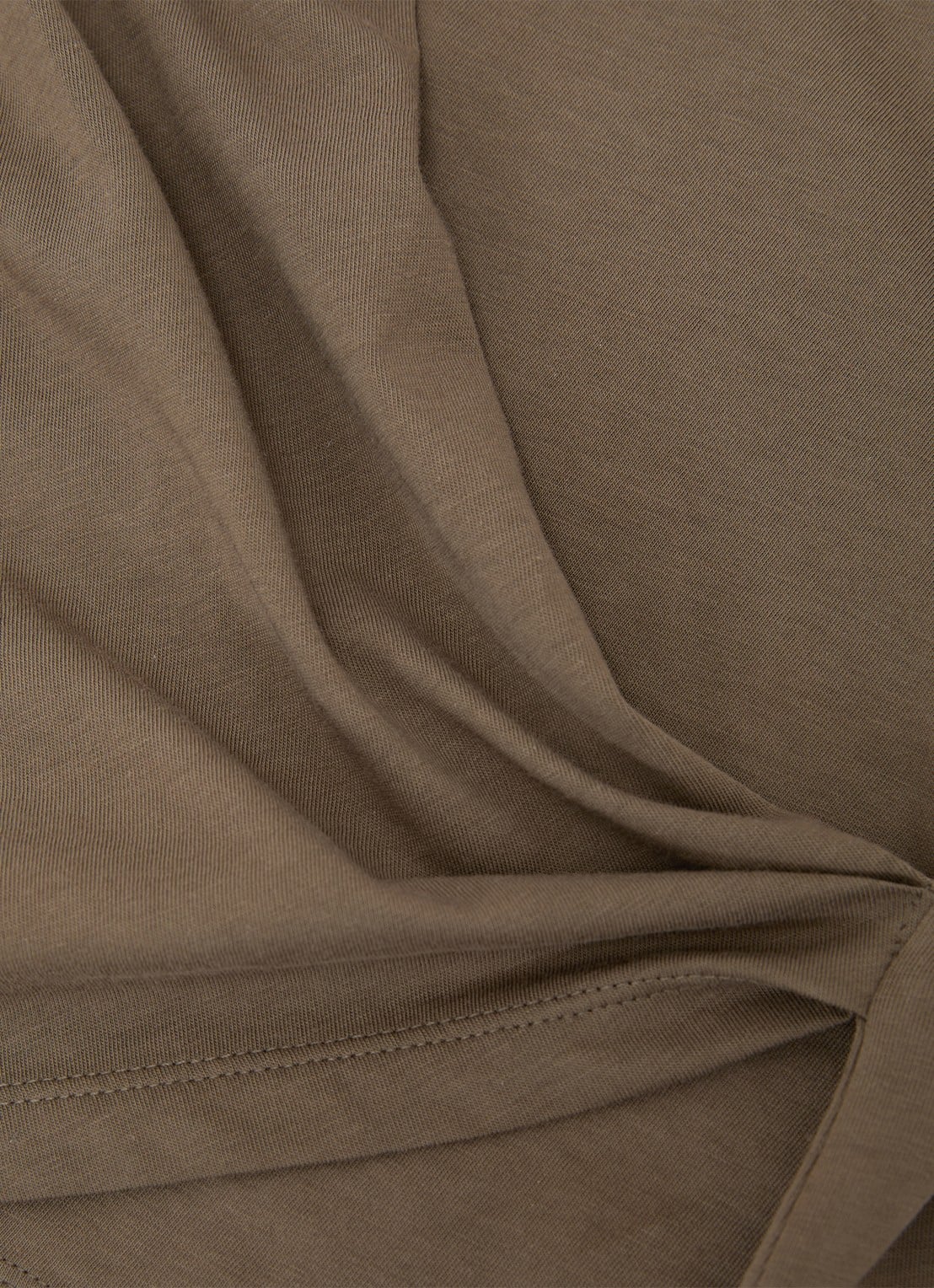 Reiss Tia top met gedrapeerd detail - detail 4 khaki