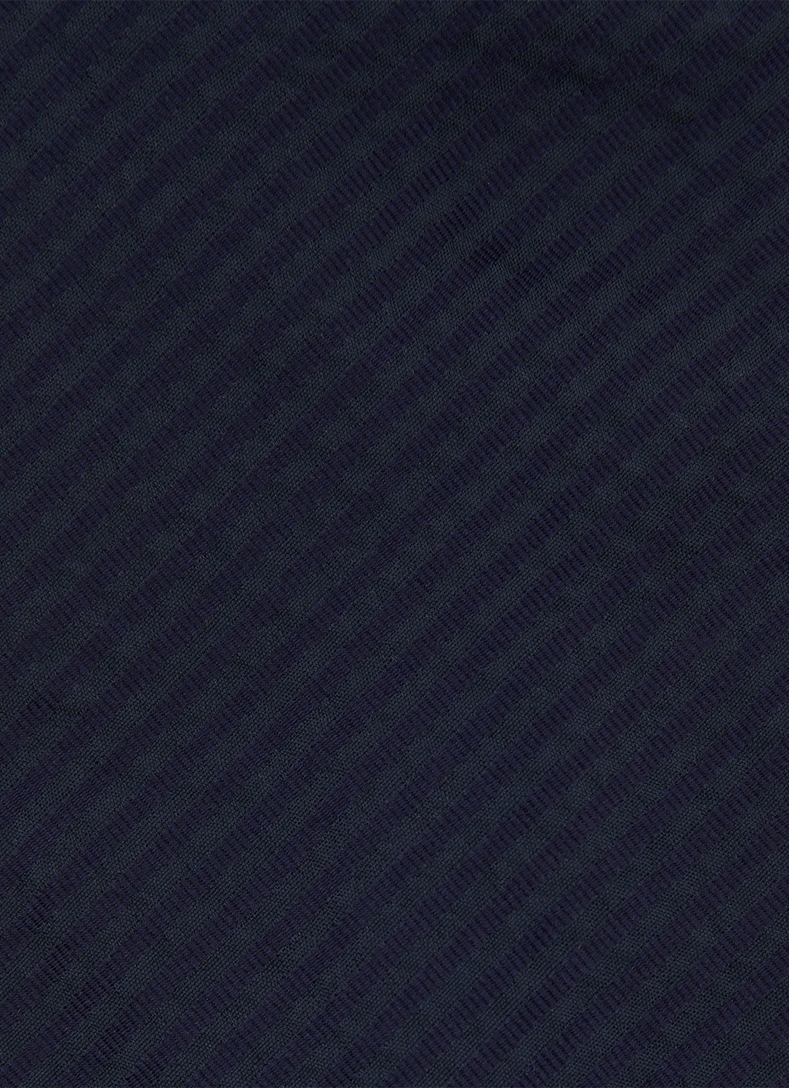 Reiss Vittorio stropdas in zijdeblend  - detail 3 navy / blauw