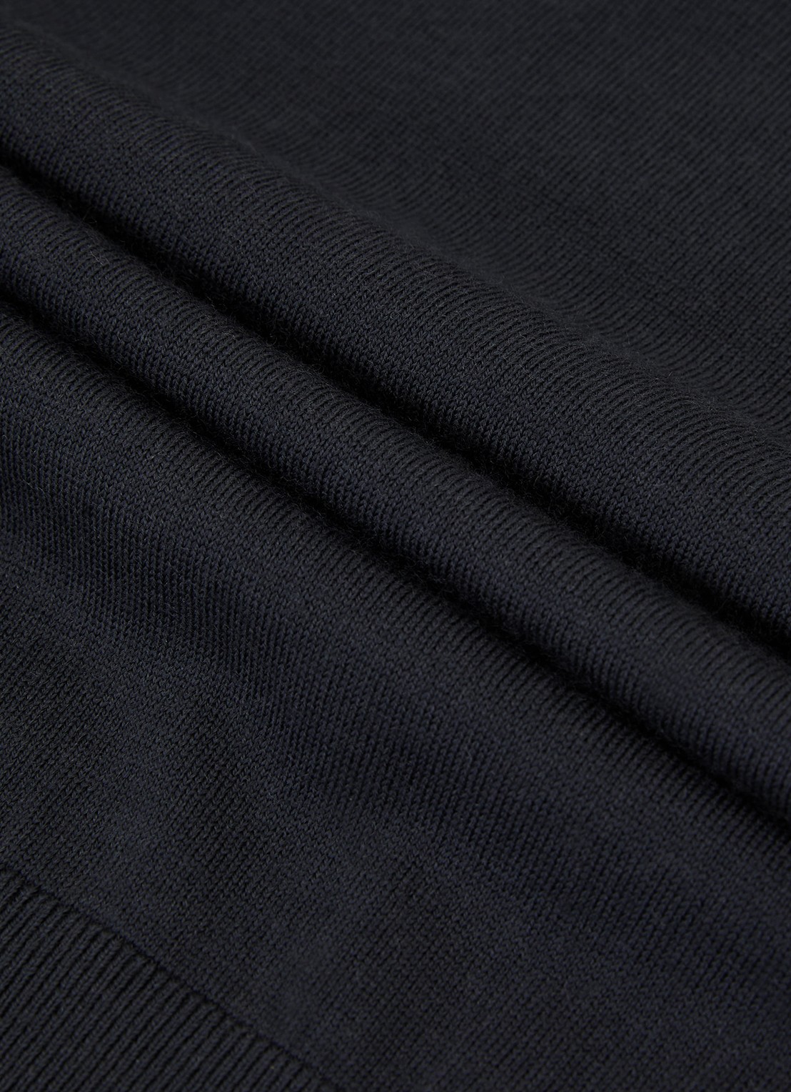Reiss Wessex fijngebreide trui van merino wol  - detail 3 grijs