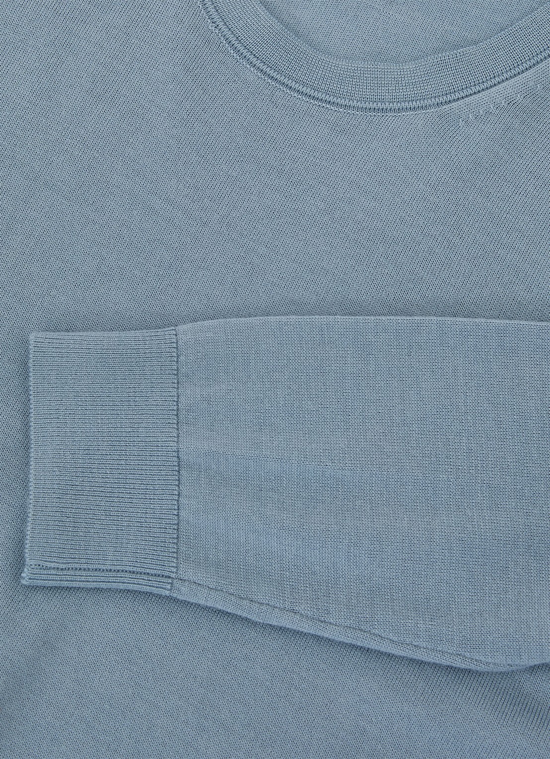 Reiss Wessex fijngebreide trui van merino wol  - detail 4 donkerblauw