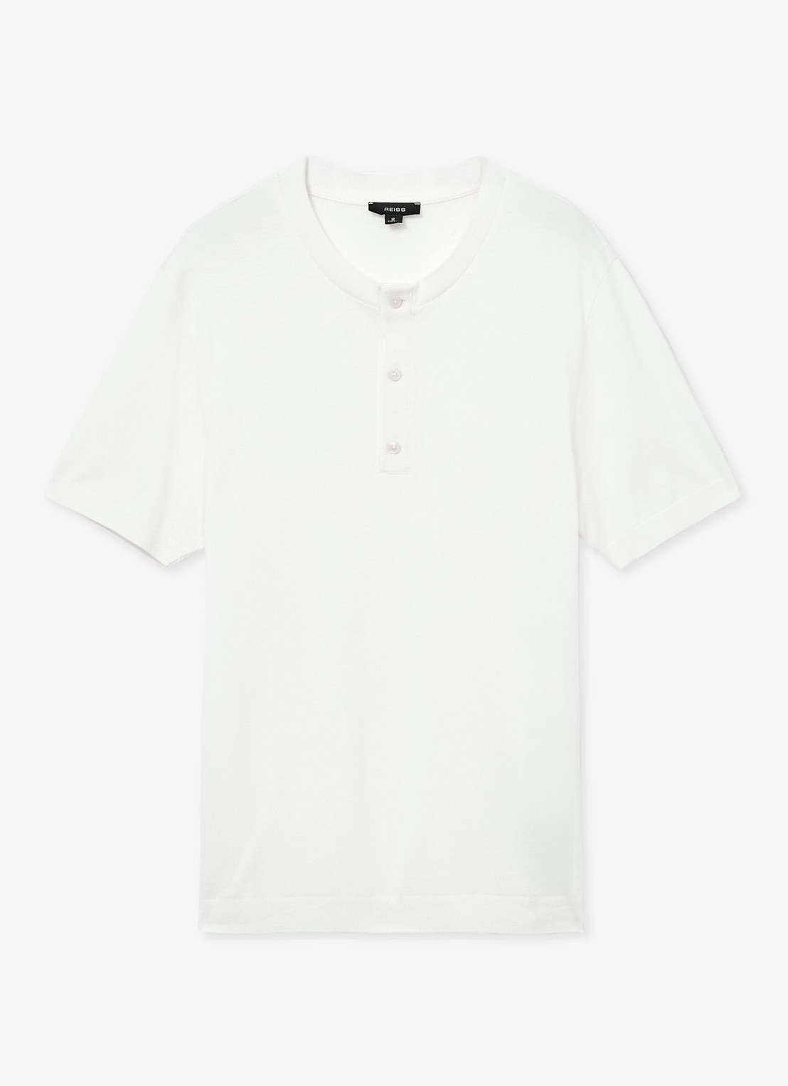 Reiss Weston T-shirt met ronde hals - voorkant 6 wit