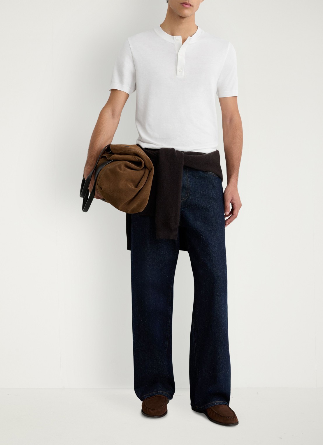 Reiss Weston T-shirt met ronde hals - voorkant 7 wit