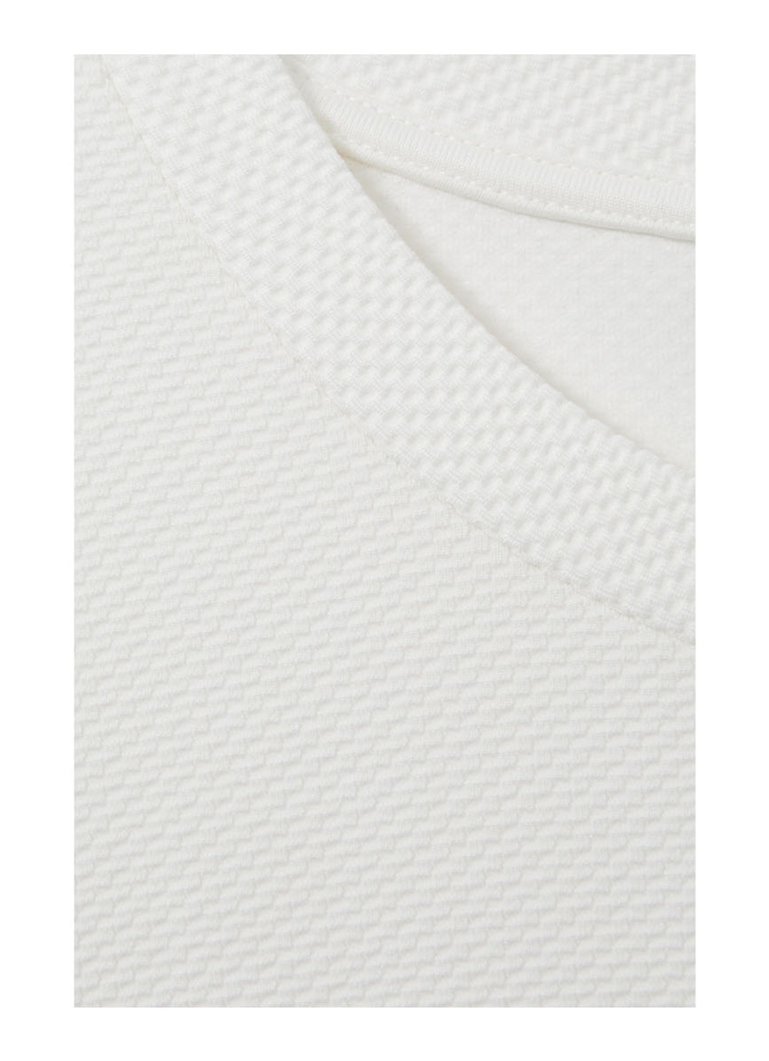 Reiss Wick T-shirt met structuur - detail 5 wit