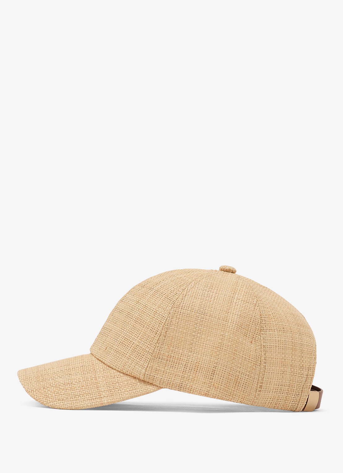 Reiss Winnie pet met gevlochten detail - voorkant 3 beige