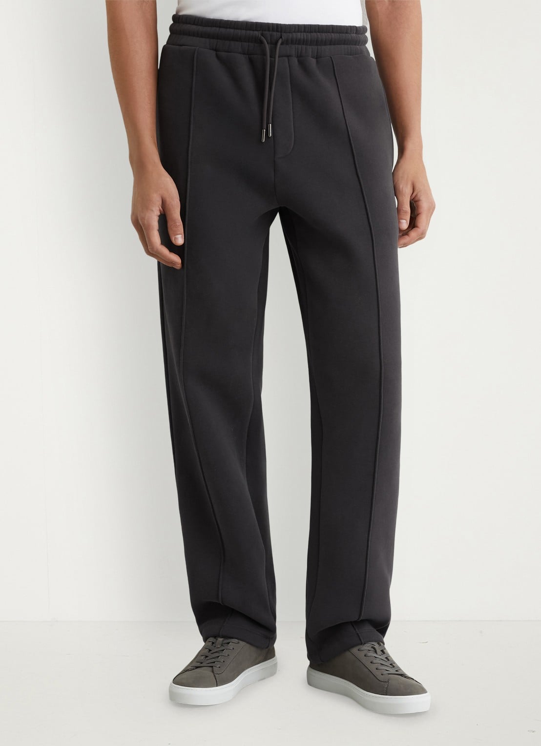 Reiss Zeno joggingbroek met steekzakken - detail zwart