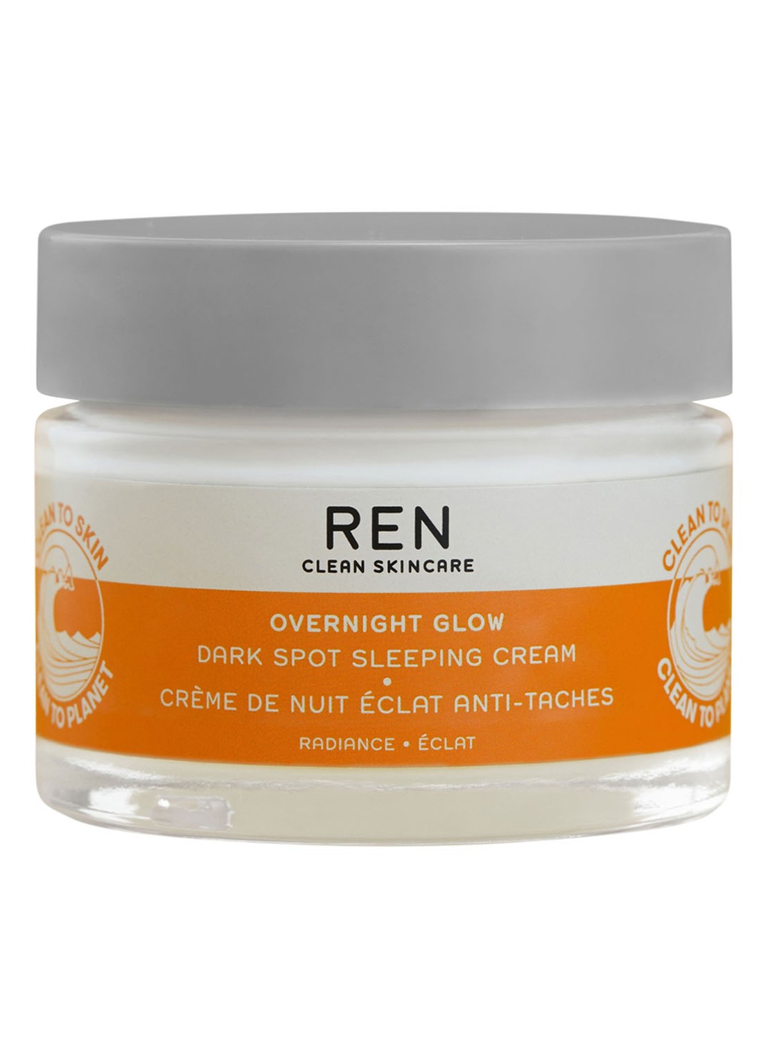 REN Radiance Overnight Glow Dark Spot Sleeping Cream - nachtcrème - voorkant undefined