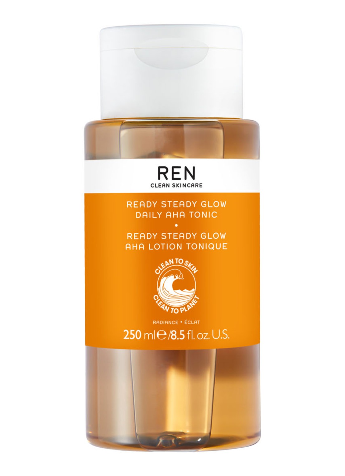 REN Ready Steady Glow Daily Aha Tonic - toner - voorkant undefined