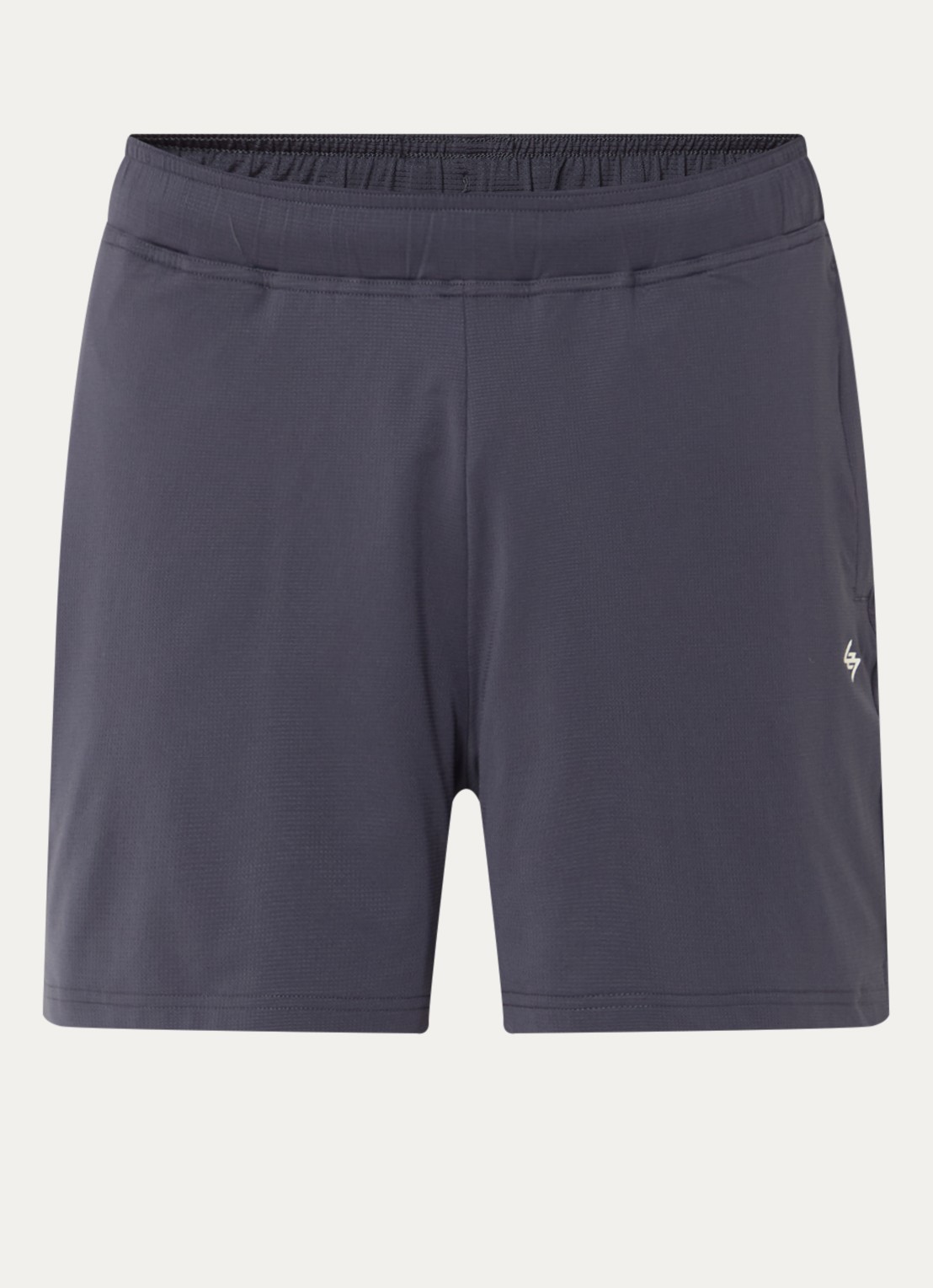 Represent 247 DNA loose fit korte broek met steekzakken - voorkant 3 antraciet