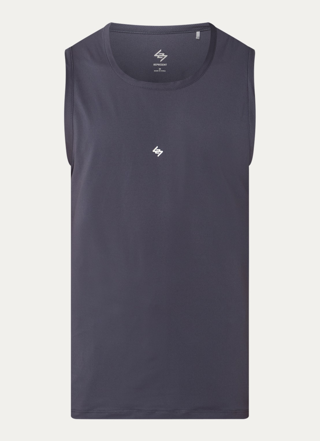 Represent 247 DNA tanktop met logo - voorkant antraciet