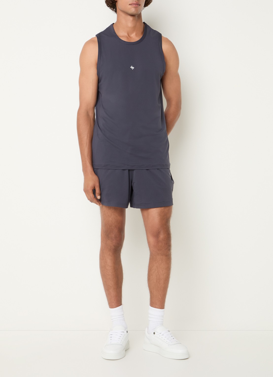 Represent 247 DNA tanktop met logo - voorkant 2 antraciet
