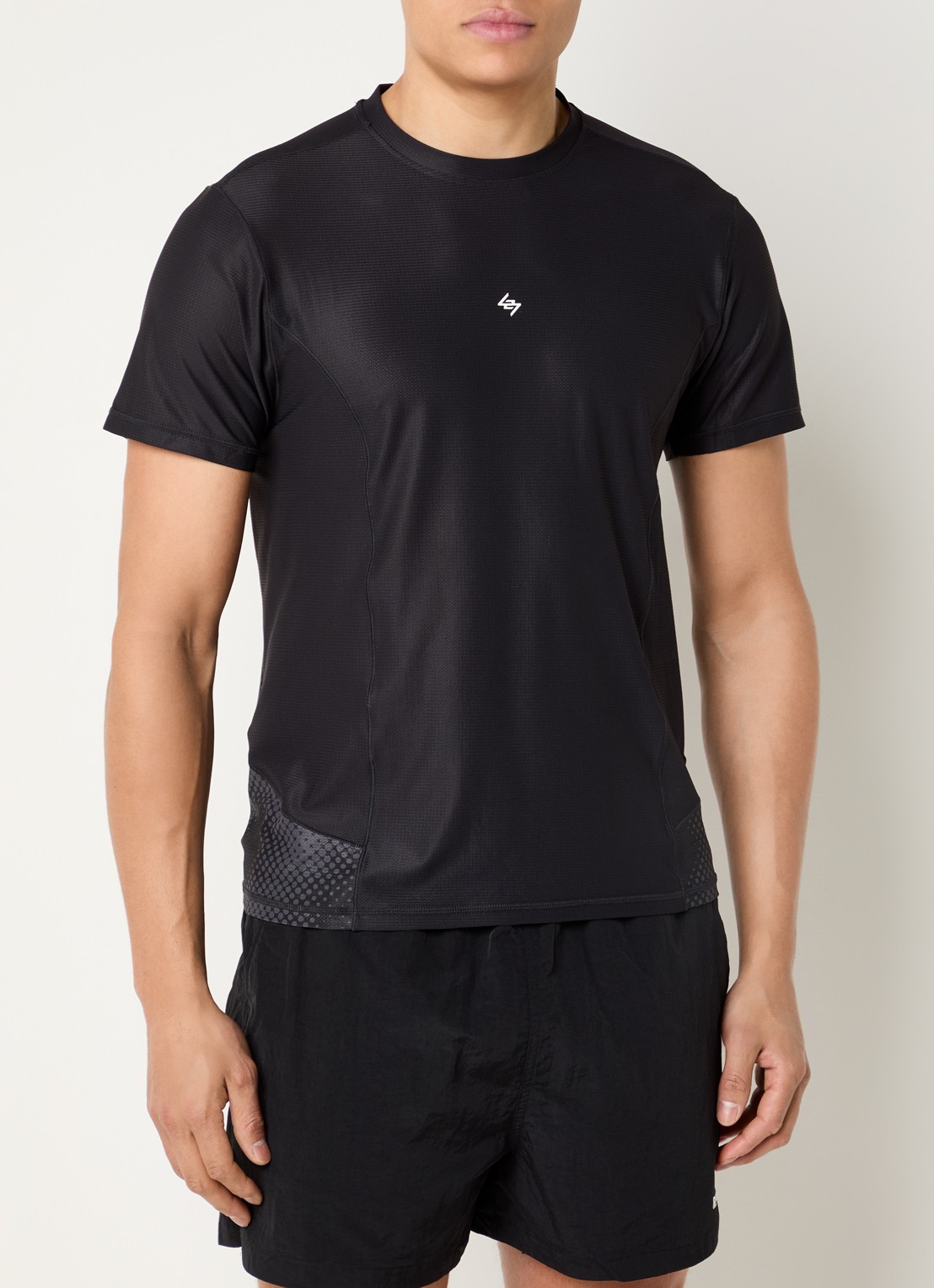 Represent 247 Hybrid trainings T-shirt met print - achterkant 3 zwart
