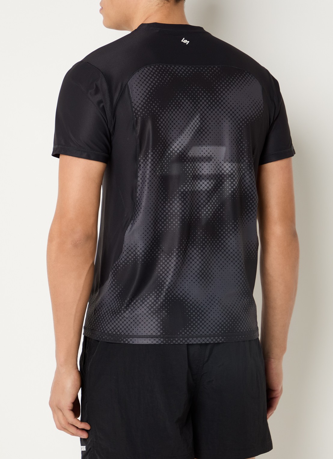 Represent 247 Hybrid trainings T-shirt met print - detail 4 zwart