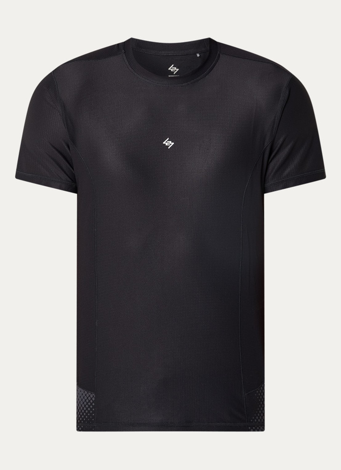 Represent 247 Hybrid trainings T-shirt met print - voorkant zwart