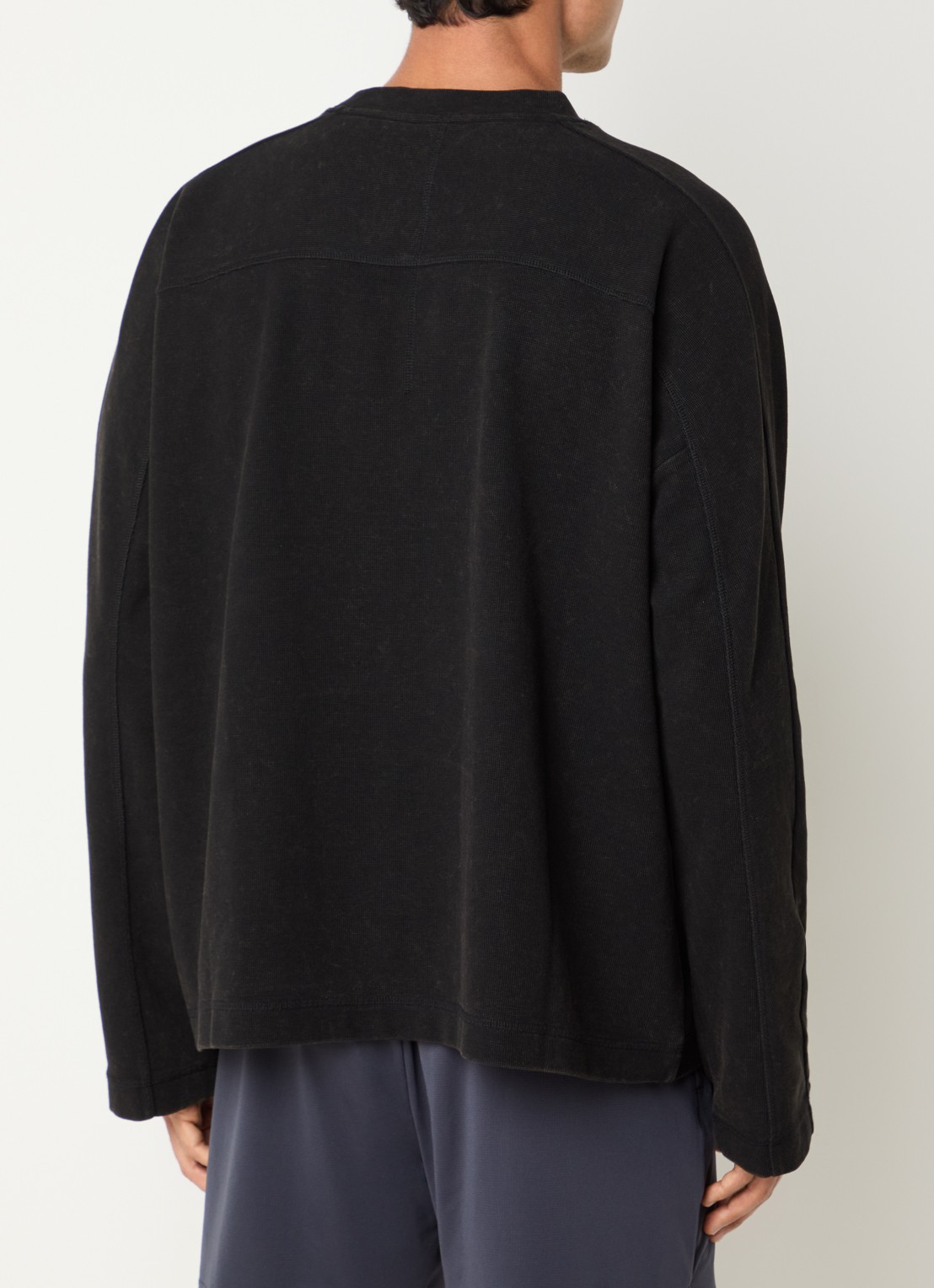 Represent 247 long sleeve met logo - achterkant 2 zwart