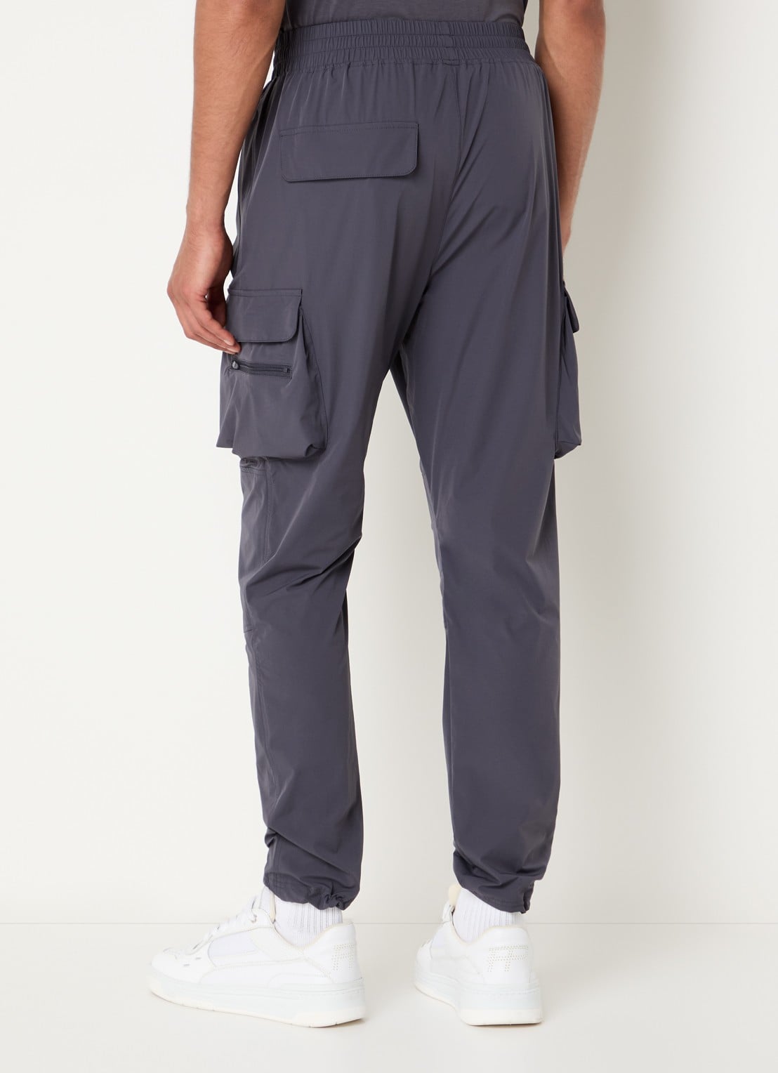 Represent 247 loose fit cargobroek met steekzakken - achterkant 5 antraciet