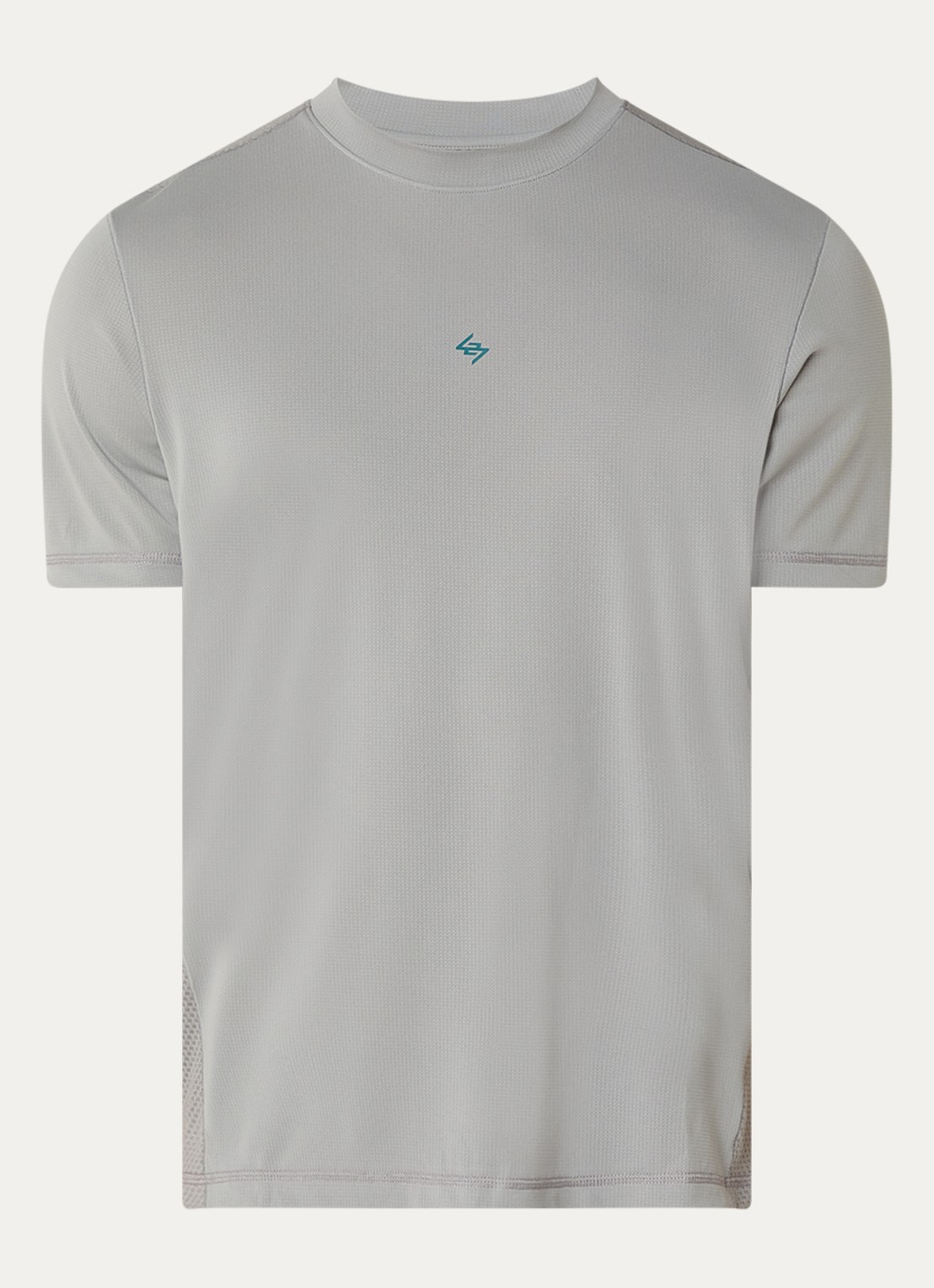 Represent 247 Numbers T-shirt met logo- en backprint - voorkant 3 grijs