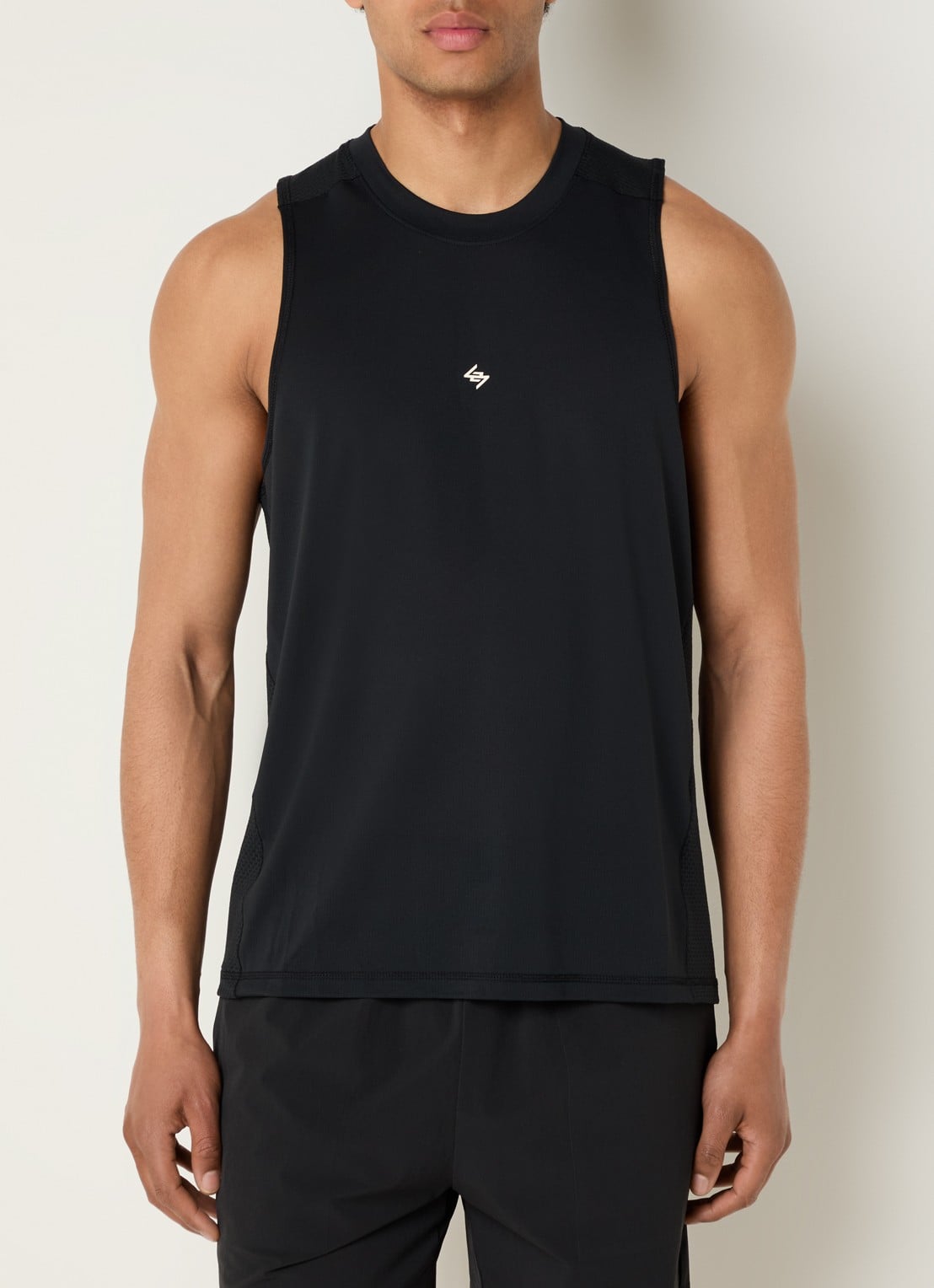 Represent 247 Numbers tanktop met logo- en backprint - achterkant zwart