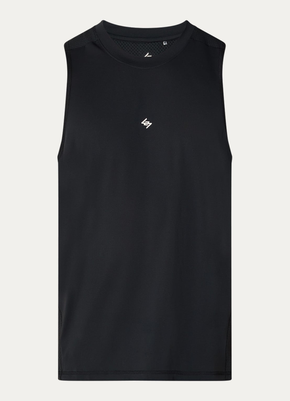 Represent 247 Numbers tanktop met logo- en backprint - voorkant 3 zwart
