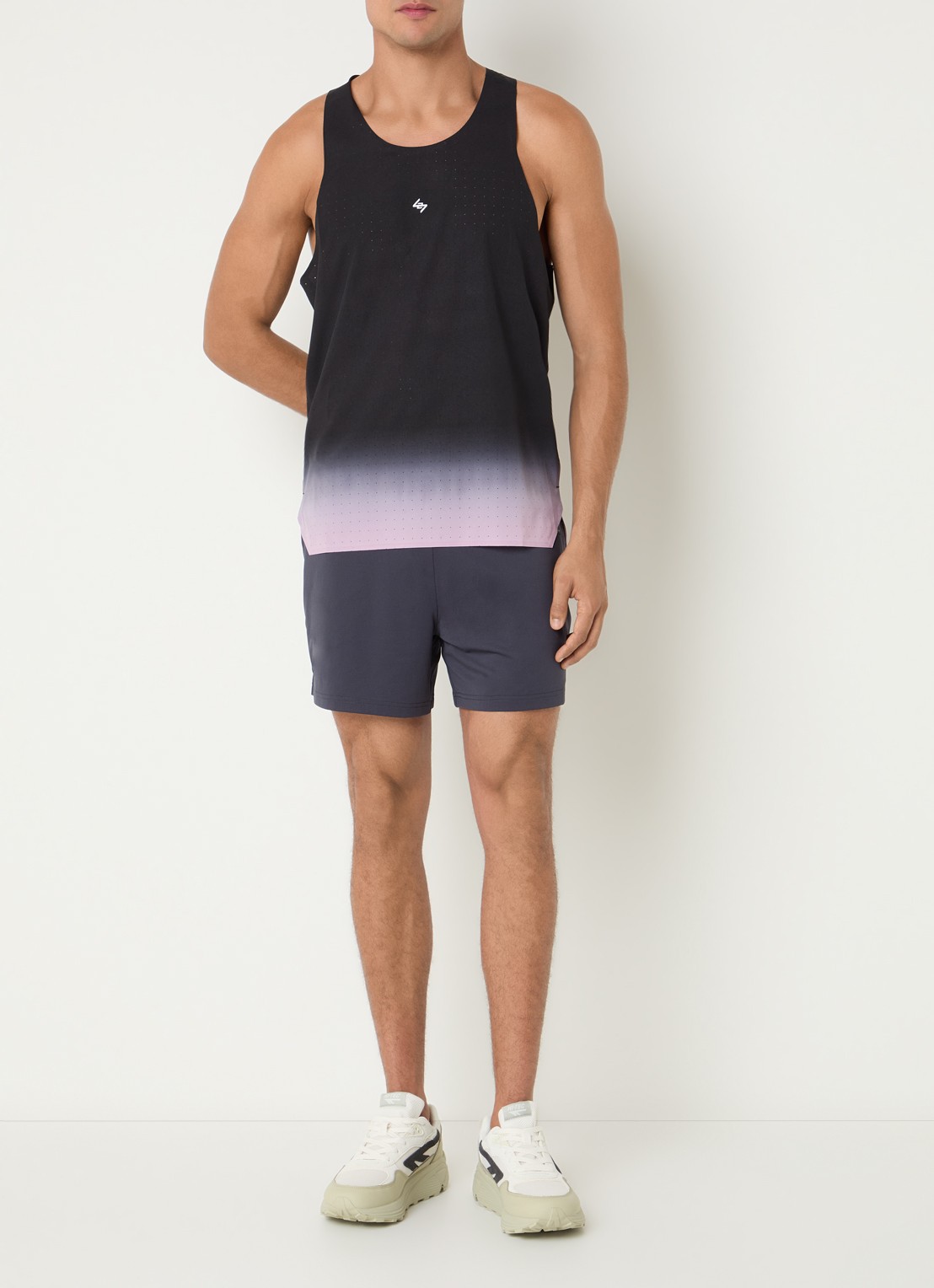 Represent 247 tanktop met logo - voorkant 3 zwart