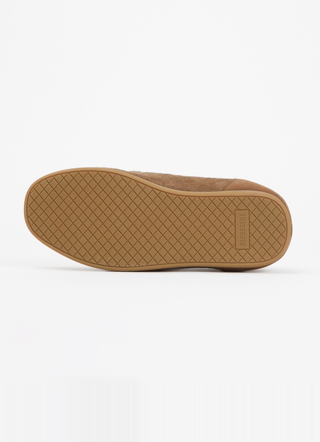 Represent Low Pro sneaker van suède met nubuck details - detail 4 bruin