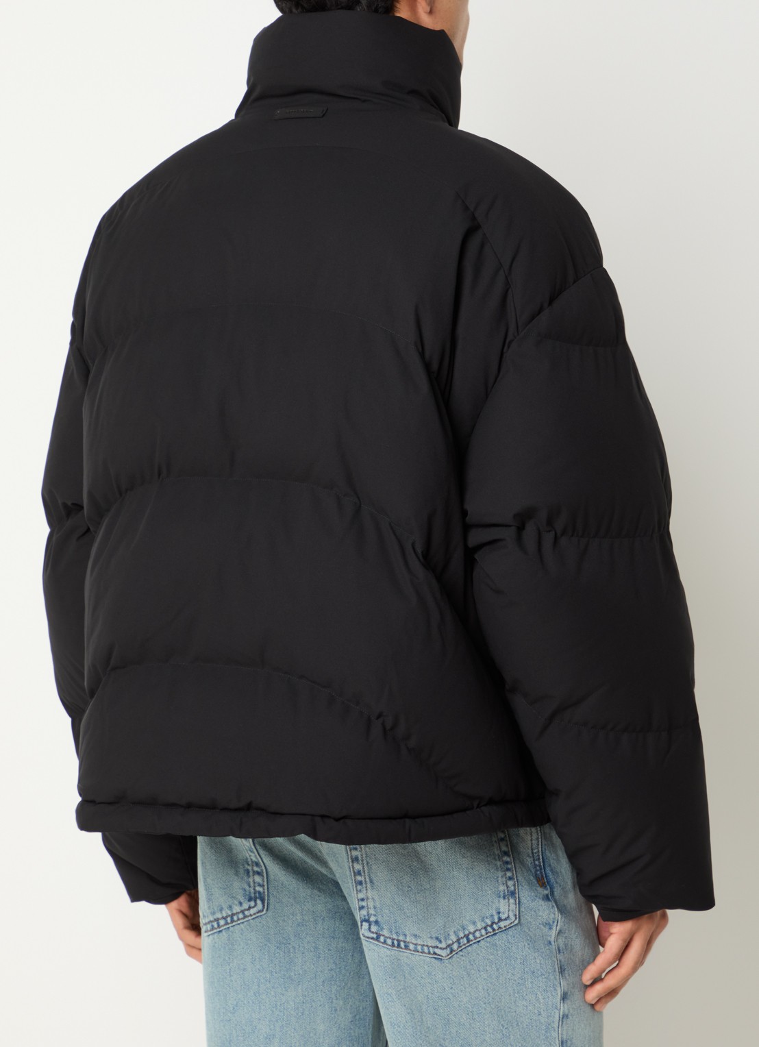 Represent Puffer jack met steekzakken - achterkant 2 zwart