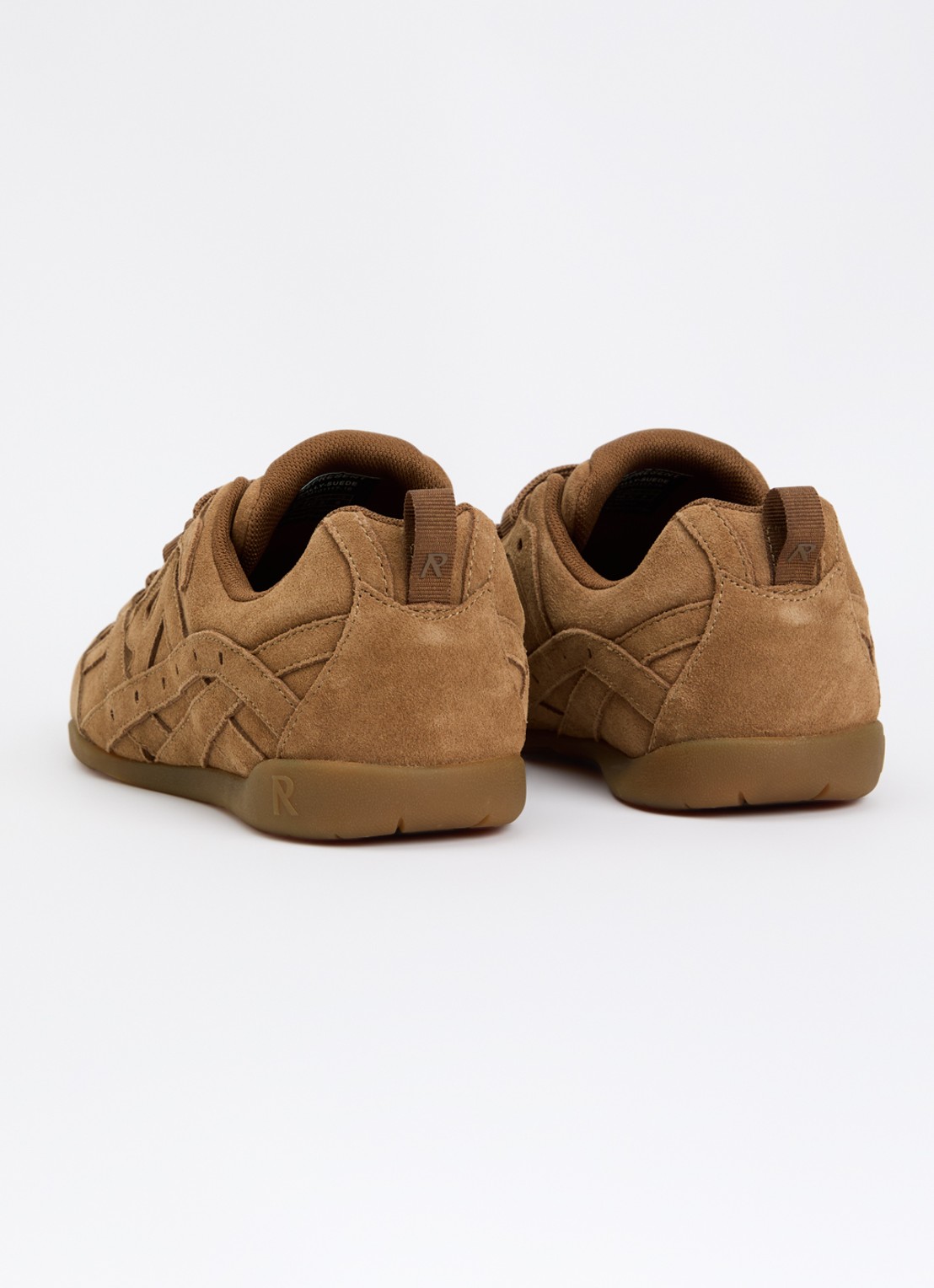 Represent Rally sneaker van suède - achterkant 2 bruin