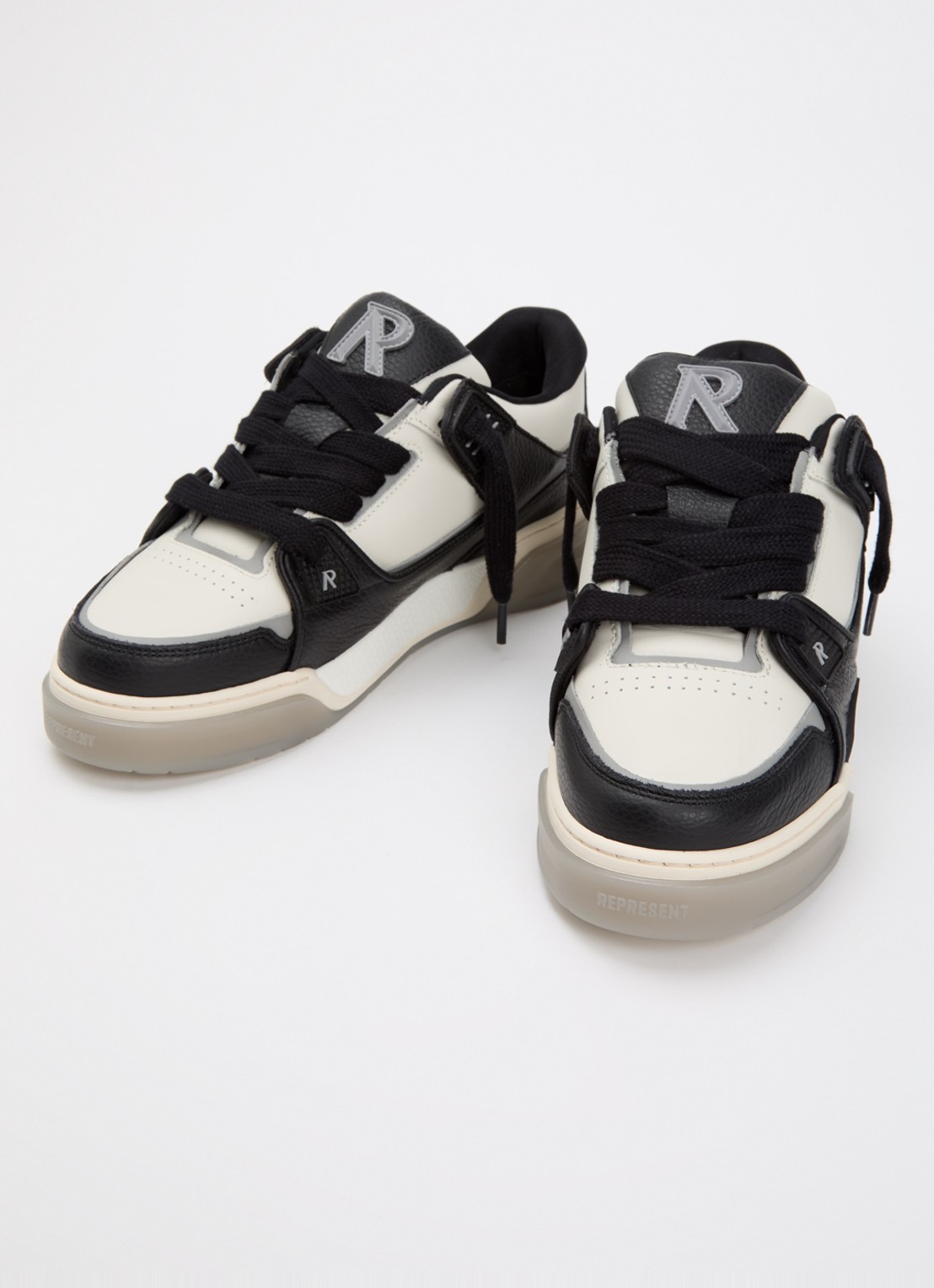 Represent Studio sneaker van leer - detail 2 zwart